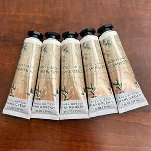 BBW 5pc Snowflakes & Cashmere Hand Creams